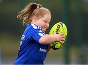 3 August 2022; Lucy Bennett during a Leinster Rugby Inclusion Camp at North Kildare Rugby Club in Kilcock, Kildare. Photo by Harry Murphy/Sportsfile