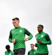 3 August 2022; Andy Lyons during a Shamrock Rovers squad training session at Roadstone Sports Club in Dublin. Photo by David Fitzgerald/Sportsfile