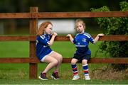 3 August 2022; Kate Griffin and Caoimhe McNally during a Leinster Rugby Inclusion Camp at North Kildare Rugby Club in Kilcock, Kildare. Photo by Harry Murphy/Sportsfile