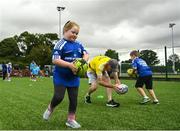 3 August 2022; Lucy Bennett during a Leinster Rugby Inclusion Camp at North Kildare Rugby Club in Kilcock, Kildare. Photo by Harry Murphy/Sportsfile