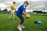 3 August 2022; Lucy Bennett during a Leinster Rugby Inclusion Camp at North Kildare Rugby Club in Kilcock, Kildare. Photo by Harry Murphy/Sportsfile