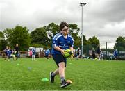 3 August 2022; Oliver Collins during a Leinster Rugby Inclusion Camp at North Kildare Rugby Club in Kilcock, Kildare. Photo by Harry Murphy/Sportsfile