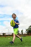 3 August 2022; Freddie Molloy during a Leinster Rugby Inclusion Camp at North Kildare Rugby Club in Kilcock, Kildare. Photo by Harry Murphy/Sportsfile