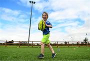 3 August 2022; Freddie Molloy during a Leinster Rugby Inclusion Camp at North Kildare Rugby Club in Kilcock, Kildare. Photo by Harry Murphy/Sportsfile