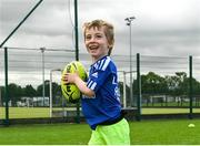 3 August 2022; Freddie Molloy during a Leinster Rugby Inclusion Camp at North Kildare Rugby Club in Kilcock, Kildare. Photo by Harry Murphy/Sportsfile