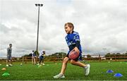 3 August 2022; Finn Bradley during a Leinster Rugby Inclusion Camp at North Kildare Rugby Club in Kilcock, Kildare. Photo by Harry Murphy/Sportsfile