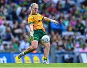 31 July 2022; Meath goalkeeper Monica McGuirk during the TG4 All-Ireland Ladies Football Senior Championship Final match between Kerry and Meath at Croke Park in Dublin. Photo by Piaras Ó Mídheach/Sportsfile
