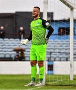 1 August 2022; Drogheda United goalkeeper Colin McCabe during the SSE Airtricity League Premier Division match between Drogheda United and UCD at Head in the Game Park in Drogheda, Louth. Photo by Ben McShane/Sportsfile