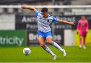 1 August 2022; Dylan Duffy of UCD during the SSE Airtricity League Premier Division match between Drogheda United and UCD at Head in the Game Park in Drogheda, Louth. Photo by Ben McShane/Sportsfile