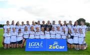 3 August 2022; The Galway squad before the ZuCar All-Ireland Ladies Football Minor ‘A’ Championship Final match between Cork and Galway at MacDonagh Park in Nenagh, Tipperary. Photo by Harry Murphy/Sportsfile