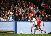 3 August 2022; Supporters look on during the ZuCar All-Ireland Ladies Football Minor ‘A’ Championship Final match between Cork and Galway at MacDonagh Park in Nenagh, Tipperary. Photo by Harry Murphy/Sportsfile