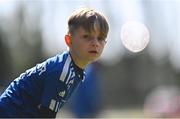 4 August 2022; Dylan O'Kelly during the Bank of Ireland Leinster Rugby Summer Camp at St Mary's College RFC in Dublin. Photo by Ben McShane/Sportsfile