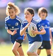 4 August 2022; Tilly Dunne during the Bank of Ireland Leinster Rugby Summer Camp at St Mary's College RFC in Dublin. Photo by Ben McShane/Sportsfile