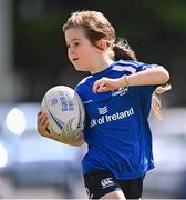 4 August 2022; Chloe Ruze during the Bank of Ireland Leinster Rugby Summer Camp at St Mary's College RFC in Dublin. Photo by Ben McShane/Sportsfile