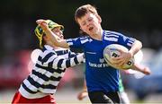 4 August 2022; Michael Martin, right, and Oliver Spring during the Bank of Ireland Leinster Rugby Summer Camp at St Mary's College RFC in Dublin. Photo by Ben McShane/Sportsfile