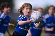 4 August 2022; Nicky Hannagan during the Bank of Ireland Leinster Rugby Summer Camp at St Mary's College RFC in Dublin. Photo by Ben McShane/Sportsfile