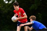 4 August 2022; Participants during the Bank of Ireland Leinster Rugby School of Excellence at The King's Hospital School in Dublin. Photo by Ben McShane/Sportsfile