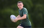 4 August 2022; A participant during the Bank of Ireland Leinster Rugby School of Excellence at The King's Hospital School in Dublin. Photo by Ben McShane/Sportsfile