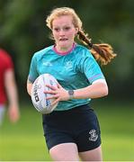 4 August 2022; A participant during the Bank of Ireland Leinster Rugby School of Excellence at The King's Hospital School in Dublin. Photo by Ben McShane/Sportsfile