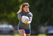 4 August 2022; Coach Ailse Hughes during the Bank of Ireland Leinster Rugby School of Excellence at The King's Hospital School in Dublin. Photo by Ben McShane/Sportsfile