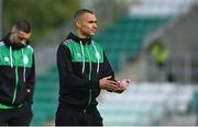 4 August 2022; Graham Burke of Shamrock Rovers before the UEFA Europa League third qualifying round first leg match between Shamrock Rovers and Shkupi at Tallaght Stadium in Dublin. Photo by Eóin Noonan/Sportsfile