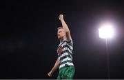 4 August 2022; Sean Hoare of Shamrock Rovers after the UEFA Europa League third qualifying round first leg match between Shamrock Rovers and Shkupi at Tallaght Stadium in Dublin. Photo by Stephen McCarthy/Sportsfile