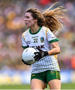 31 July 2022; Orla Byrne of Meath during the TG4 All-Ireland Ladies Football Senior Championship Final match between Kerry and Meath at Croke Park in Dublin. Photo by Piaras Ó Mídheach/Sportsfile