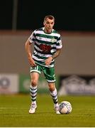 4 August 2022; Sean Kavanagh of Shamrock Rovers during the UEFA Europa League third qualifying round first leg match between Shamrock Rovers and Shkupi at Tallaght Stadium in Dublin. Photo by Eóin Noonan/Sportsfile