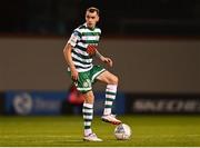 4 August 2022; Sean Kavanagh of Shamrock Rovers during the UEFA Europa League third qualifying round first leg match between Shamrock Rovers and Shkupi at Tallaght Stadium in Dublin. Photo by Eóin Noonan/Sportsfile