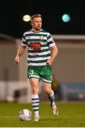 4 August 2022; Sean Hoare of Shamrock Rovers during the UEFA Europa League third qualifying round first leg match between Shamrock Rovers and Shkupi at Tallaght Stadium in Dublin. Photo by Eóin Noonan/Sportsfile