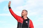 5 August 2022; Mark Connolly of Derry City before the SSE Airtricity League Premier Division match between Dundalk and Derry City at Oriel Park in Dundalk, Louth. Photo by Ben McShane/Sportsfile