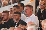 5 August 2022; Republic of Ireland manager Stephen Kenny during the SSE Airtricity League Premier Division match between Dundalk and Derry City at Oriel Park in Dundalk, Louth. Photo by Ben McShane/Sportsfile