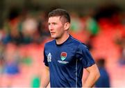 5 August 2022; James Doona of Cork City before the SSE Airtricity League First Division match between Cork City and Athlone Town at Turners Cross in Cork. Photo by Michael P Ryan/Sportsfile