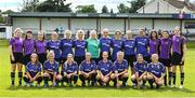 6 August 2022; The Wexford & District Women's League squad before the FAI Women's Angela Hearst InterLeague Cup Final match between Wexford & District Women's League and Eastern Women's Football League at Arklow Town FC, in Wicklow. Photo by Seb Daly/Sportsfile