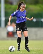 6 August 2022; Niamh Tormey of Wexford & District Women's League during the FAI Women's Angela Hearst InterLeague Cup Final match between Wexford & District Women's League and Eastern Women's Football League at Arklow Town FC, in Wicklow. Photo by Seb Daly/Sportsfile