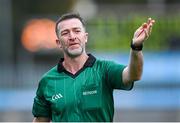 6 August 2022; Referee Darren Delaney during the Dublin County Senior Club Football Championship Group 1 match between Kilmacud Crokes and Raheny at Parnell Park in Dublin. Photo by Piaras Ó Mídheach/Sportsfile