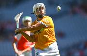 7 August 2022; Dervla Cosgrove of Antrim during the Glen Dimplex All-Ireland Premier Junior Camogie Championship Final match between Antrim and Armagh at Croke Park in Dublin. Photo by Piaras Ó Mídheach/Sportsfile