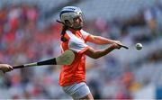 7 August 2022; Jennifer Curry of Armagh during the Glen Dimplex All-Ireland Premier Junior Camogie Championship Final match between Antrim and Armagh at Croke Park in Dublin. Photo by Piaras Ó Mídheach/Sportsfile