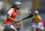 7 August 2022; Jennifer Curry of Armagh during the Glen Dimplex All-Ireland Premier Junior Camogie Championship Final match between Antrim and Armagh at Croke Park in Dublin. Photo by Piaras Ó Mídheach/Sportsfile