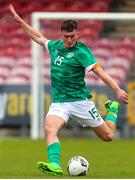 6 August 2022; Luke Casey of Republic of Ireland during the Amateur International match between Republic of Ireland and Wales at Turner's Cross in Cork. Photo by Michael P Ryan/Sportsfile