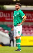 6 August 2022; Nathan Broderick of Republic of Ireland during the Amateur International match between Republic of Ireland and Wales at Turner's Cross in Cork. Photo by Michael P Ryan/Sportsfile