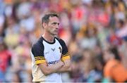 7 August 2022; Kilkenny manager Brian Dowling before the Glen Dimplex All-Ireland Senior Camogie Championship Final match between Cork and Kilkenny at Croke Park in Dublin. Photo by Seb Daly/Sportsfile