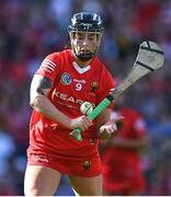 7 August 2022; Ashling Thompson of Cork during the Glen Dimplex All-Ireland Senior Camogie Championship Final match between Cork and Kilkenny at Croke Park in Dublin. Photo by Piaras Ó Mídheach/Sportsfile