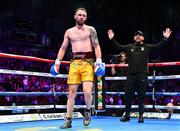 6 August 2022; Padraig McCrory after defeated Marco Antonio Periban in their WBC International silver super-middleweight title bout at SSE Arena in Belfast. Photo by Ramsey Cardy/Sportsfile