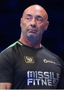 6 August 2022; Trainer Pete Taylor at SSE Arena in Belfast. Photo by Ramsey Cardy/Sportsfile