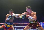 6 August 2022; Michael Conlan, right, and Miguel Marriaga during their featherweight bout at SSE Arena in Belfast. Photo by Ramsey Cardy/Sportsfile