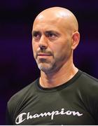 6 August 2022; Trainer Adam Booth at SSE Arena in Belfast. Photo by Ramsey Cardy/Sportsfile