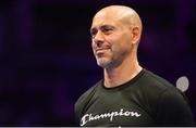 6 August 2022; Trainer Adam Booth at SSE Arena in Belfast. Photo by Ramsey Cardy/Sportsfile