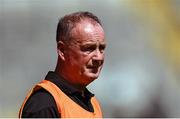 7 August 2022; Armagh manager Jim McKernan during the Glen Dimplex All-Ireland Premier Junior Camogie Championship Final match between Antrim and Armagh at Croke Park in Dublin. Photo by Piaras Ó Mídheach/Sportsfile