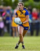 3 August 2022; Eimer Clune of Clare during the ZuCar All-Ireland Ladies Football Minor ‘C’ Championship Final match between Clare and Wicklow at Kinnegad GAA club in Kinnegad, Westmeath. Photo by Piaras Ó Mídheach/Sportsfile